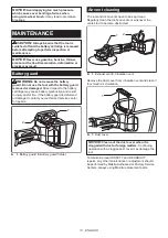 Предварительный просмотр 13 страницы Makita DGA900 Instruction Manual