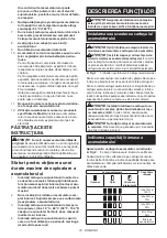 Preview for 72 page of Makita DGA900PT2 Instruction Manual