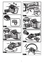 Preview for 2 page of Makita DGA900ZK Instruction Manual