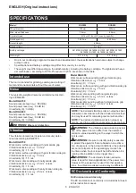 Preview for 6 page of Makita DGA900ZK Instruction Manual