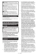 Preview for 80 page of Makita DGA900ZK Instruction Manual