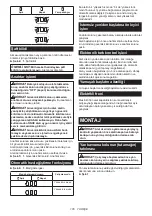 Preview for 105 page of Makita DGA900ZK Instruction Manual