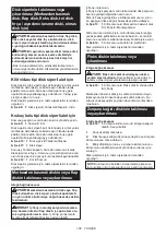 Preview for 106 page of Makita DGA900ZK Instruction Manual