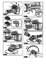 Предварительный просмотр 2 страницы Makita DGA901ZU Instruction Manual