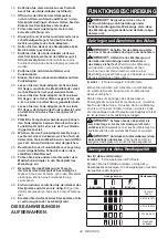 Предварительный просмотр 44 страницы Makita DGA901ZU Instruction Manual