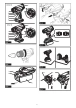 Предварительный просмотр 2 страницы Makita DHG180 Instruction Manual