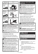 Preview for 144 page of Makita DHG180 Instruction Manual