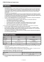 Предварительный просмотр 4 страницы Makita DHG181RT Instruction Manual