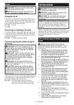 Предварительный просмотр 8 страницы Makita DHK180RTJ Instruction Manual