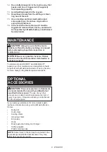 Предварительный просмотр 9 страницы Makita DHK180RTJ Instruction Manual