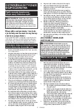Предварительный просмотр 11 страницы Makita DHK180Z Instruction Manual