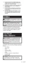 Предварительный просмотр 33 страницы Makita DHK180Z Instruction Manual