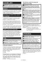 Preview for 45 page of Makita DHK180Z Instruction Manual