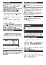 Preview for 7 page of Makita DHK180ZJ Instruction Manual