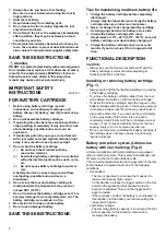 Preview for 6 page of Makita DHP441 Instruction Manual
