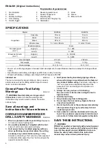 Preview for 4 page of Makita DHP453SFE Instruction Manual