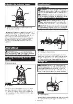 Предварительный просмотр 9 страницы Makita DHP453T001 Instruction Manual