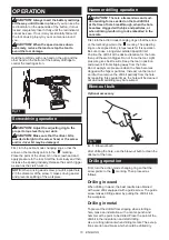 Preview for 10 page of Makita DHP453T001 Instruction Manual