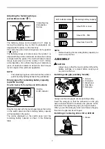 Preview for 7 page of Makita DHP458Z Instruction Manual