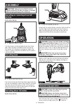 Preview for 8 page of Makita DHP482SFX5 Instruction Manual