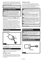 Preview for 9 page of Makita DHP482SFX5 Instruction Manual