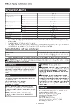 Preview for 4 page of Makita DHP482ZJ Instruction Manual