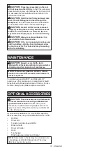 Preview for 10 page of Makita DHP485 Instruction Manual