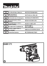 Makita DHR171RFJ Instruction Manual preview