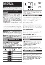 Preview for 8 page of Makita DHR171RFJ Instruction Manual