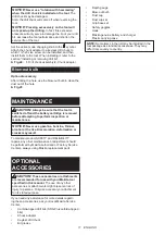 Preview for 11 page of Makita DHR171RFJ Instruction Manual