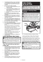 Предварительный просмотр 5 страницы Makita DHR171RMJ Instruction Manual