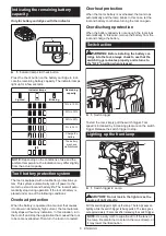 Предварительный просмотр 6 страницы Makita DHR171RMJ Instruction Manual