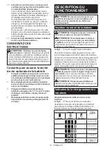 Preview for 14 page of Makita DHR171ZJ Instruction Manual