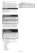 Preview for 39 page of Makita DHR171ZJ Instruction Manual