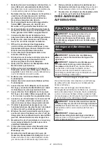 Preview for 41 page of Makita DHR182 Instruction Manual