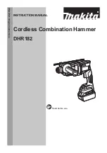 Предварительный просмотр 1 страницы Makita DHR182RTJ Instruction Manual