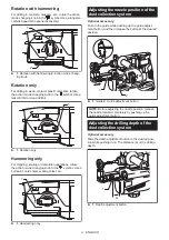 Предварительный просмотр 9 страницы Makita DHR182RTJ Instruction Manual