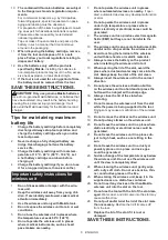 Preview for 6 page of Makita DHR182ZJ Instruction Manual