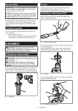 Предварительный просмотр 10 страницы Makita DHR182ZJ Instruction Manual