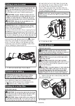 Preview for 16 page of Makita DHR182ZJ Instruction Manual