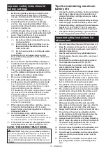 Preview for 13 page of Makita DHR182ZU Instruction Manual