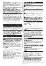 Preview for 135 page of Makita DHR182ZU Instruction Manual