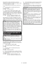 Preview for 47 page of Makita DHR182ZWJ Instruction Manual