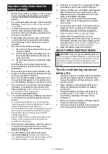 Предварительный просмотр 6 страницы Makita DHR183 Instruction Manual