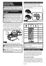 Предварительный просмотр 7 страницы Makita DHR183RTJ Instruction Manual