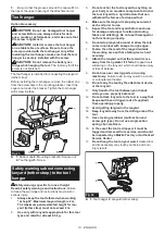 Предварительный просмотр 13 страницы Makita DHR183RTJ Instruction Manual