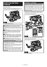 Предварительный просмотр 14 страницы Makita DHR183RTJ Instruction Manual