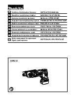 Preview for 1 page of Makita DHR241 Instruction Manual