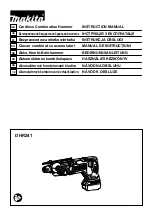 Makita DHR241Z Instruction Manual preview