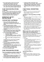 Предварительный просмотр 6 страницы Makita DHR241ZJ Instruction Manual